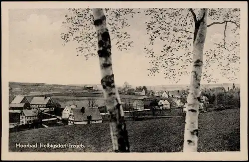 Ansichtskarte Helbigsdorf-Wilsdruff Panorama-Ansicht Dorf Fernansicht 1955