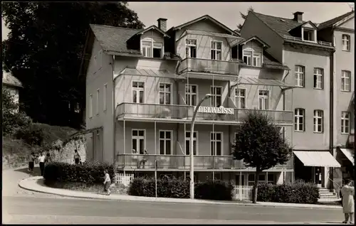 Ansichtskarte Bad Elster Kurheim Haus Edelweiß zur DDR-Zeit 1968