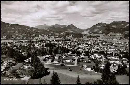 Ansichtskarte Oberstdorf (Allgäu) Luftbild 1968