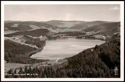 Ansichtskarte Titisee-Neustadt Blick auf 1934