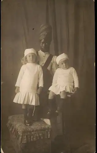 Ansichtskarte  Kolonie Kolonien Kindermädchen Kinder 1924