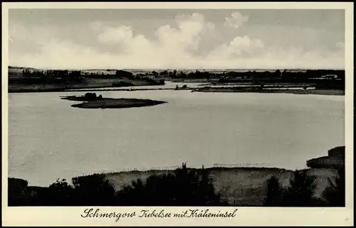 Schmergow (Mittelmark) Trebelsee Kräheninsel b. Werder Brandenburg Havel 1932