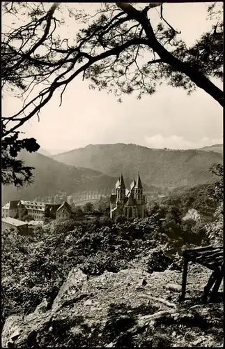 Ansichtskarte Obernhof (Lahn) Kloster Arnstein - Fotokarte 1959