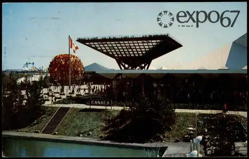 Postcard Montreal EXPO Ausstellung 1967