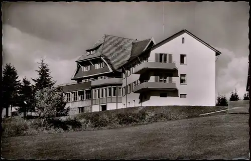 Ansichtskarte Freudenstadt Hotel - Stadtpartie 1960