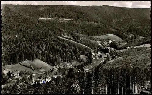 Ansichtskarte Bad Rippoldsau-Bad Rippoldsau-Schapbach Stadtpartie 1958