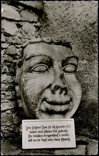 Ansichtskarte Passau Figur 1961