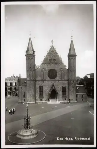 Postkaart Den Haag Den Haag Ridderzaal 1954
