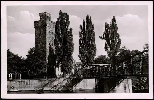 Ansichtskarte Heilbronn Götzenturm 1953