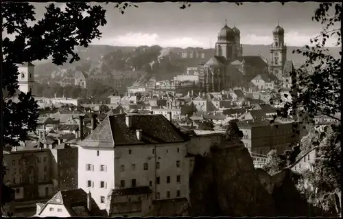 Ansichtskarte Passau Stadtblick - Stimmungsbild 1961
