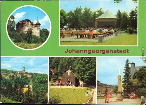 Johanngeorgenstadt HO-Hotel "Deutsches Haus", Platz des Bergmanns  S 1981