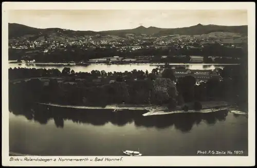 Ansichtskarte Rolandswerth-Remagen Fernblick 1932