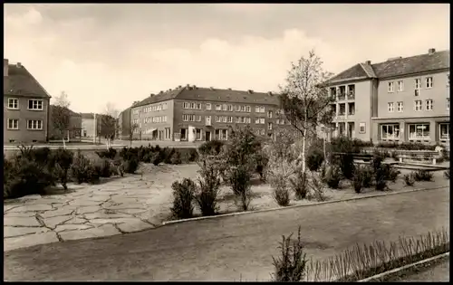 Ansichtskarte Premnitz Ernst-Thälmann-Straße zur DDR-Zeit 1962