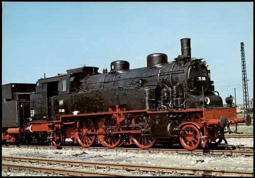 Ansichtskarte  Motiv-AK Verkehr Eisenbahn Zug Tenderlokomotive 75 1118 1971