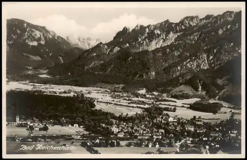 Ansichtskarte Bad Reichenhall Panorama-Ansicht Fernansicht der Alpen 1920