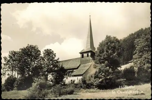 Hirschsprung-Breitnau St. Oswaldkapelle Höllental Schwarzwald 1961