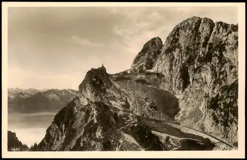 Ansichtskarte Bayrischzell Wendelstein (1838 m) Echtfoto-AK 1940