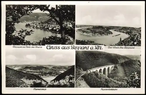 Ansichtskarte Boppard Stadt, Viadukt 1960