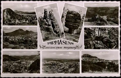 Ansichtskarte Pirmasens Stadt und Umland - MB 1959