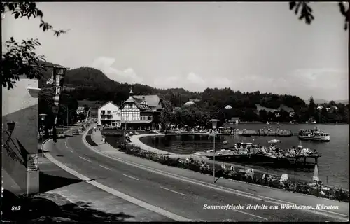 Ansichtskarte Reifnitz Straßenpartie - Restaurant 1962