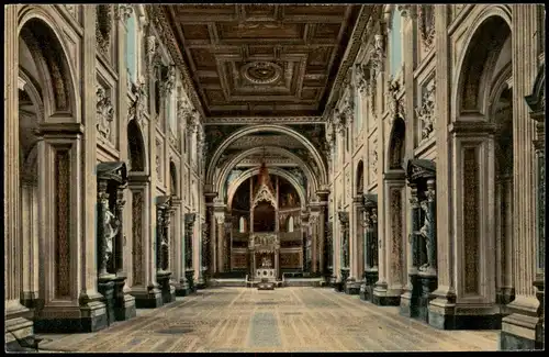 Rom Roma BASILICA S. GIOVANNI LATERANO (Interno) Künstlerkarte 1964