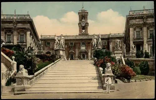 Sammelkarte Rom Roma CAMPIDOGLIO Künstlerkarte 1964
