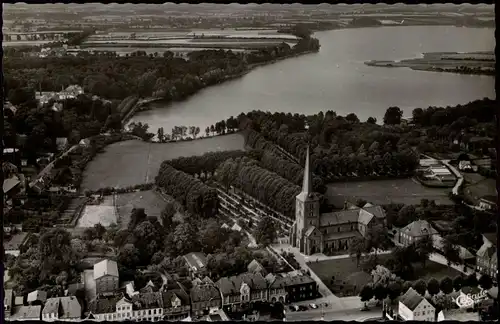 Ansichtskarte Bad Segeberg Luftbild 1955