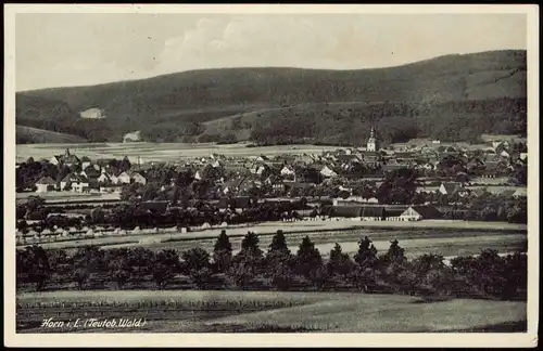 Ansichtskarte Horn-Bad Meinberg Panorama Blick auf HORN Teutoburger Wald 1940