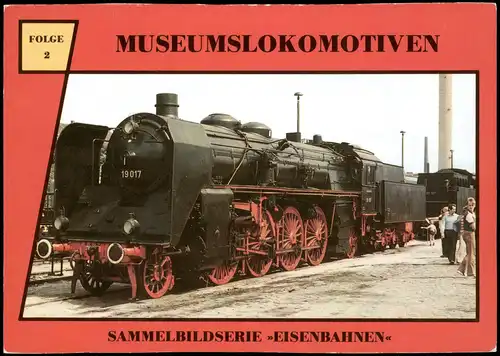 DR-Betriebsnummer 19 017, K. S. St. Eb. XX HV 207 Dampflokomotiven 1971