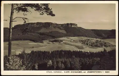 Reinhardtsdorf-Reinhardtsdorf-Schöna Zschirnsteine Klein Giesshübel 1932