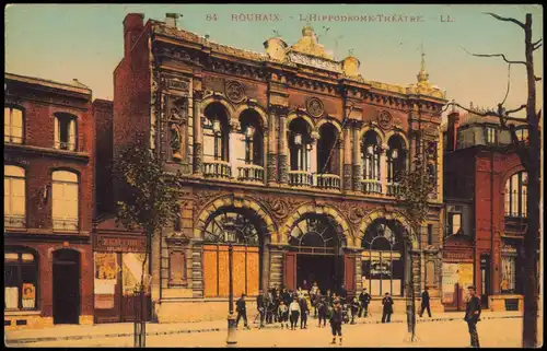 CPA Roubaix L HIPPODROME-THÉÂTRE 1926