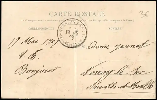 CPA Nancy Maisons Alsaciennes à l'Exposition de Nancy 1908