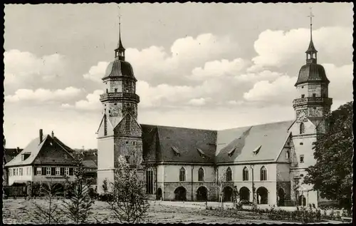 Ansichtskarte Freudenstadt Evangelische Stadtkirche 1955