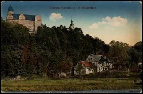 Ansichtskarte Rochsburg-Lunzenau Schloss Rochsburg 1912