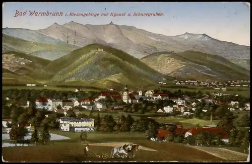 Bad Warmbrunn-Hirschberg (Schlesien) Cieplice Śląskie-Zdrój Jelenia Góra  1932