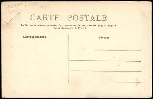 .Frankreich Les Pyrénées CAUTERETS Route de Pierrefitte à Cauterets 1910