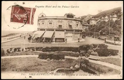 Sainte-Adresse NICE-HAVRAIS Hótel des Régates et Jardins du Palais 1920