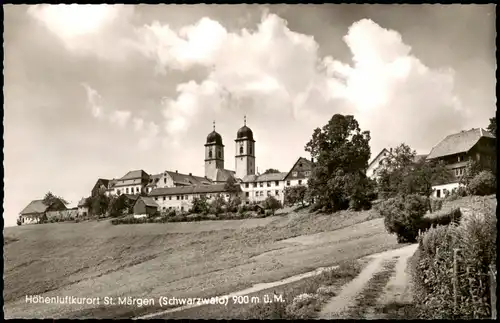 Ansichtskarte St. Märgen Panorama Ansicht Ort im Schwarzwald 1960