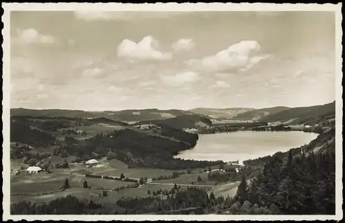 Titisee-Neustadt Blick Titisee v. d. Strafe Titisee Bärental-Feldberg 1940