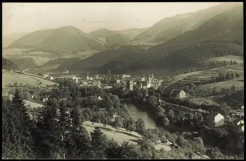 Ansichtskarte Waidhofen an der Ybbs Panorama-Ansicht 1948