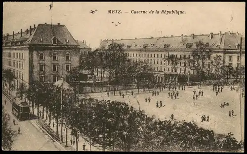 CPA Metz Caserne de la République, Kaserne 1933