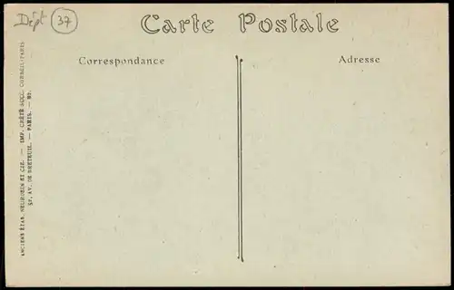 CPA Amboise Vue sur le Château, Blick zum Schloss 1910