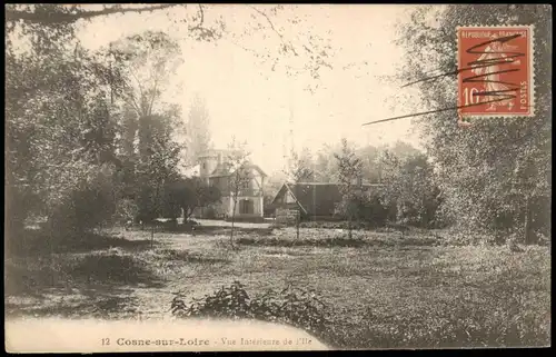 CPA Cosne-Cours-sur-Loire Vue Intérieure de l'Ile 1916