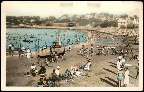 CPA Dinard La Plage (Strand) 1920