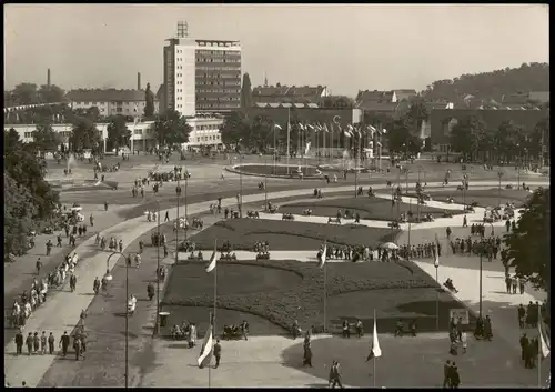 Postcard Brünn Brno Ausstellung 1951