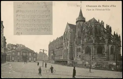 Frankreich Chanson du Maire d'Eu Chanson du Maire d'Eu Place Francaise 1910