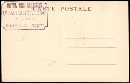CPA Saint-Pierre-de-Chartreuse Dauphiné Massif du Pelvoux 1910