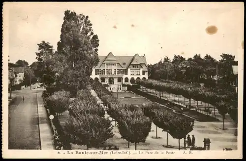 CPA La Baule-Escoublac (Loire-Inf.) Le Parc de la Poste 1927