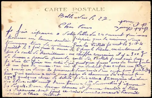 CPA La Baule-Escoublac (Loire-Inf.) Le Parc de la Poste 1927