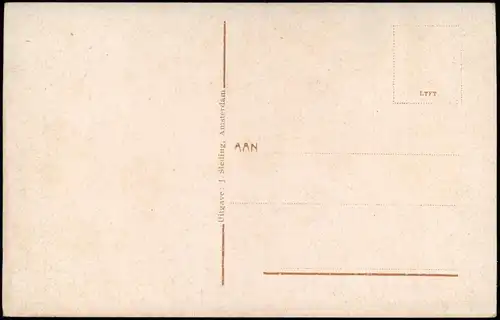 Postkaart Amsterdam Amsterdam Handelskade met Hoofdgebouw 1914